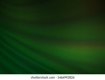 Light Green vector abstract bokeh pattern. Glitter abstract illustration with an elegant design. The template can be used for your brand book.