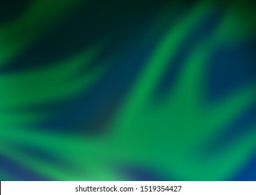 Light Green vector abstract bokeh pattern. Colorful illustration in blurry style with gradient. The elegant pattern for brand book.