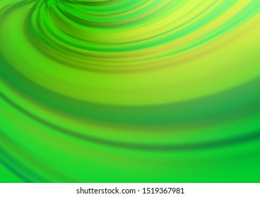 Light Green vector abstract bokeh pattern. Creative illustration in halftone style with gradient. Brand new style for your business design.