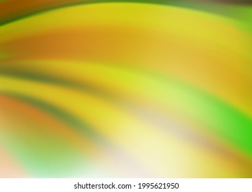 Light Green vector abstract bokeh pattern. Glitter abstract illustration with an elegant design. The template for backgrounds of cell phones.