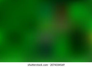Light Green vector abstract bokeh pattern. Colorful illustration in abstract style with gradient. Best blurred design for your business.