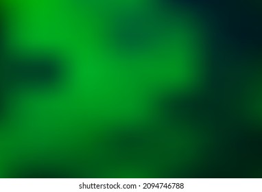 Light Green vector abstract bokeh pattern. Modern abstract illustration with gradient. Brand new design for your business.