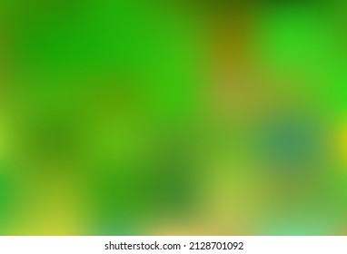 Light Green vector abstract bokeh pattern. Colorful illustration in abstract style with gradient. Design for your web site.