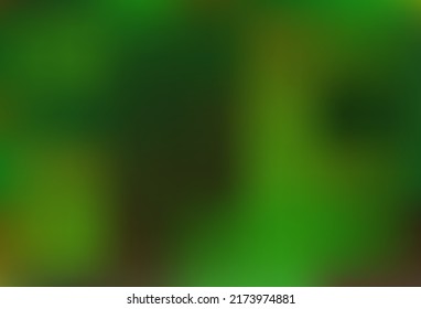 Light Green vector abstract bokeh pattern. Colorful illustration in blurry style with gradient. Brand new style for your business design.