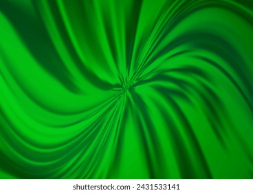 Vector verde claro patrón bokeh abstracto. Ilustración colorida en estilo borroso con degradado. Una nueva textura para tu diseño.