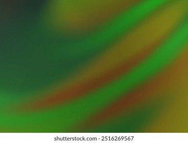 Padrão de bokeh abstrato vetor verde claro. Imagem abstrata colorida com gradiente. Design totalmente novo para a sua empresa.