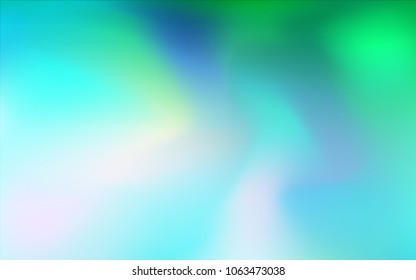 Light Green vector abstract bright template. Brand-new colored illustration in blurry style with gradient. Brand-new style for your business design.