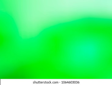 Light Green vector abstract bright template. A completely new color illustration in a vague style. The best blurred design for your business.