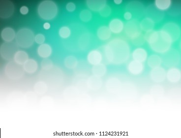 Light Green vector abstract bright template. Colorful illustration in blurry style with gradient. The blurred design can be used for your web site.