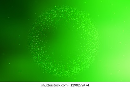 Light Green vector abstract bright pattern. A completely new colored illustration in blur style. Smart design for your work.