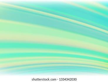 Light Green vector abstract bright background. A vague abstract illustration with gradient. Brand new style for your business design.