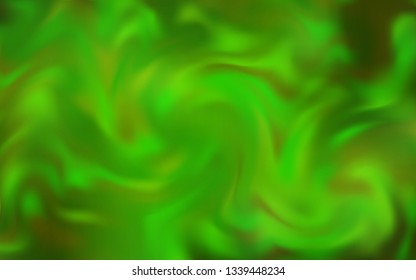 Light Green vector abstract bright template. New colored illustration in blur style with gradient. Smart design for your work.