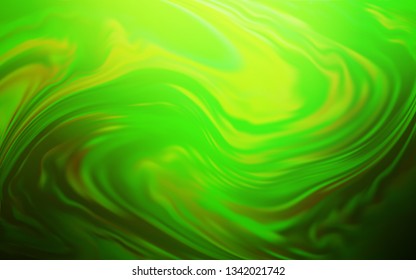 Light Green vector abstract bright template. A completely new colored illustration in blur style. The best blurred design for your business.