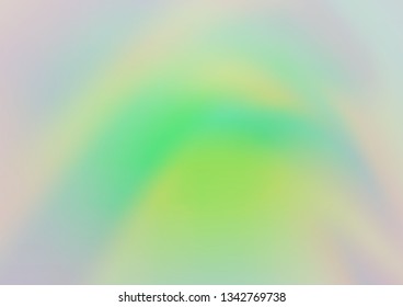 Light Green vector abstract bright background. Colorful illustration in blurry style with gradient. The best blurred design for your business.