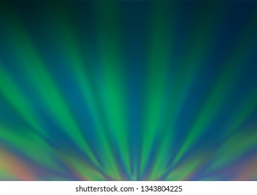 Light Green vector abstract bright template. Colorful illustration in abstract style with gradient. The background for your creative designs.