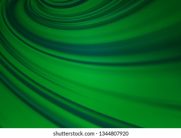Light Green vector abstract bright background. A completely new color illustration in a bokeh style. The background for your creative designs.