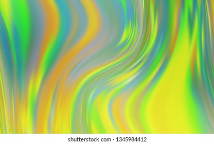 Light Green vector abstract bright texture. Glitter abstract illustration with gradient design. Completely new design for your business.