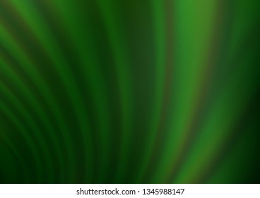Light Green vector abstract bright template. Colorful illustration in blurry style with gradient. The background for your creative designs.