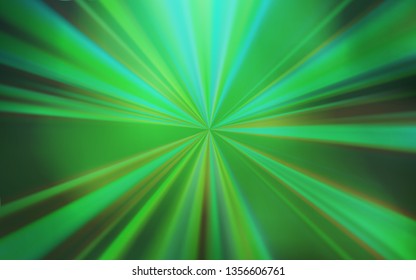 Light Green vector abstract bright texture. Glitter abstract illustration with gradient design. Completely new design for your business.
