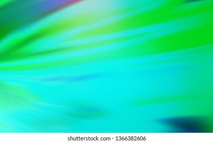 Light Green vector abstract bright pattern. Glitter abstract illustration with gradient design. New style design for your brand book.
