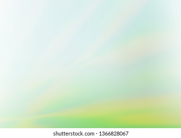 Light Green vector abstract bright template. Colorful illustration in abstract style with gradient. A completely new template for your design.