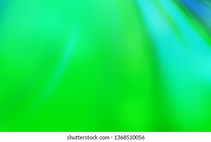 Light Green vector abstract bright texture. Colorful illustration in abstract style with gradient. Background for designs.