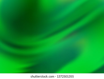 Light Green vector abstract bright template. Glitter abstract illustration with an elegant design. The best blurred design for your business.