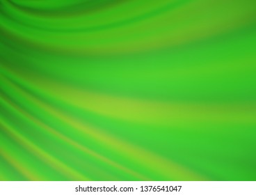 Light Green vector abstract bright template. A vague abstract illustration with gradient. Brand new style for your business design.