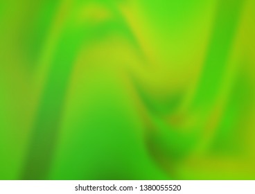 Light Green vector abstract bright background. A vague abstract illustration with gradient. A completely new design for your business.
