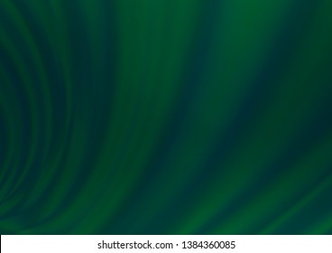 Light Green vector abstract bright background. Glitter abstract illustration with an elegant design. The best blurred design for your business.