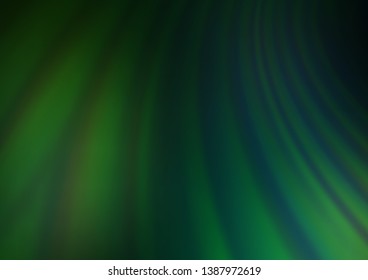 Light Green vector abstract bright template. Colorful abstract illustration with gradient. The template can be used for your brand book.
