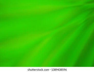 Light Green vector abstract bright background. Modern geometrical abstract illustration with gradient. The blurred design can be used for your web site.