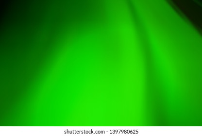 Light Green vector abstract bright template. An elegant bright illustration with gradient. New style design for your brand book.
