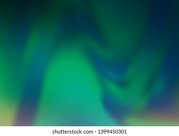 Light Green vector abstract bright template. Modern geometrical abstract illustration with gradient. Brand new style for your business design.