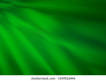 Light Green vector abstract bright background. A completely new color illustration in a bokeh style. A completely new design for your business.