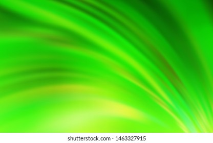 Light Green vector abstract bright pattern. A completely new colored illustration in blur style. New way of your design.