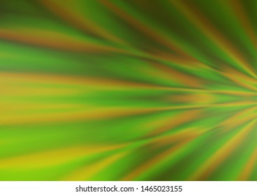 Light Green vector abstract bright template. Glitter abstract illustration with an elegant design. Brand new style for your business design.