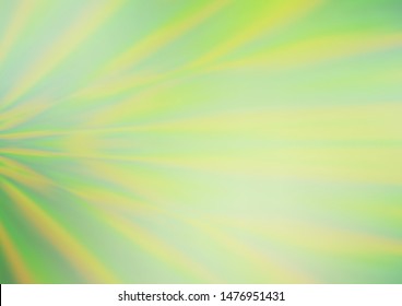 Light Green vector abstract bright background. A completely new color illustration in a bokeh style. The elegant pattern for brand book.