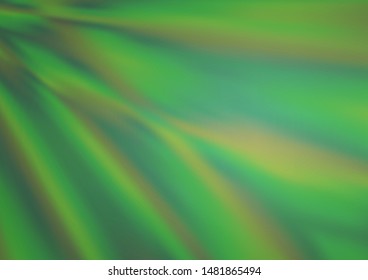 Light Green vector abstract bright template. A vague abstract illustration with gradient. The background for your creative designs.