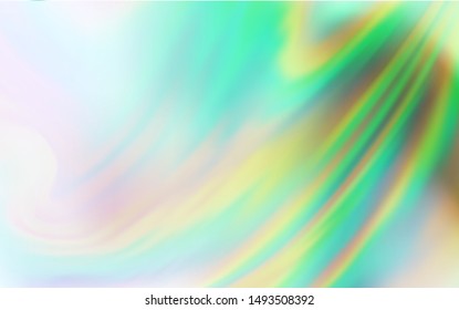 Light Green vector abstract bright pattern. New colored illustration in blur style with gradient. Blurred design for your web site.