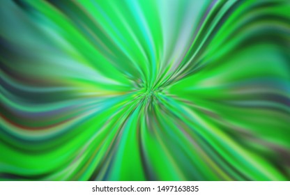 Light Green vector abstract bright template. A completely new colored illustration in blur style. Smart design for your work.