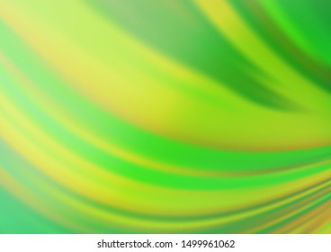 Light Green vector abstract bright background. A vague abstract illustration with gradient. The elegant pattern for brand book.