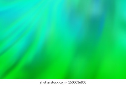 Light Green vector abstract bright texture. Colorful abstract illustration with gradient. Elegant background for a brand book.