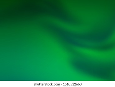 Light Green vector abstract bright background. A vague abstract illustration with gradient. Brand new style for your business design.