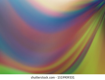 Light Green vector abstract bright background. A completely new color illustration in a bokeh style. A completely new template for your design.