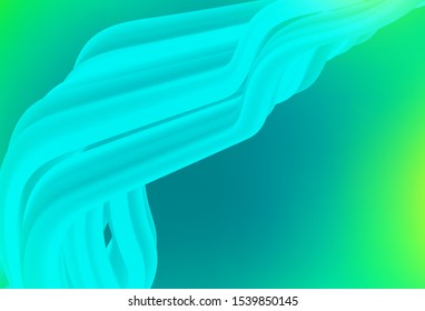 Light Green vector abstract bright texture. Glitter abstract illustration with gradient design. New style for your business design.