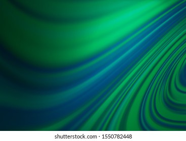 Light Green vector abstract bright template. Creative illustration in halftone style with gradient. A new texture for your design.