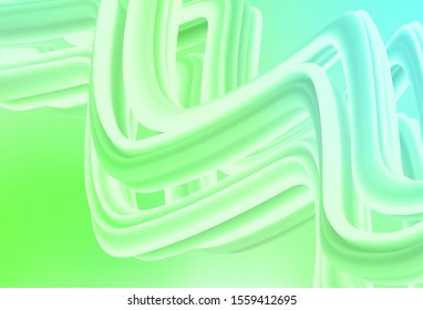 Light Green vector abstract bright pattern. Modern abstract illustration with gradient. Smart design for your work.