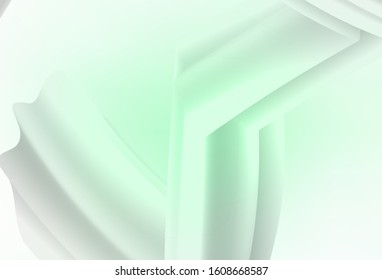 Light Green vector abstract bright texture. Modern abstract illustration with gradient. New way of your design.