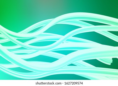 Light Green vector abstract bright texture. Colorful abstract illustration with gradient. Background for designs.